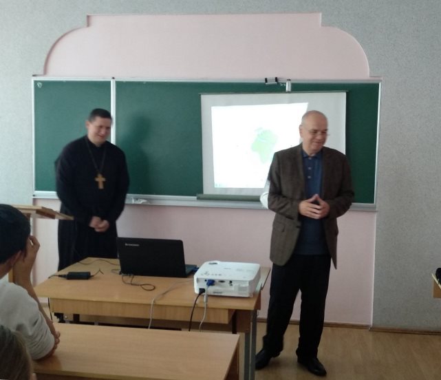 Організатор презентації екологічної енцикліки проф. Василь Грубінко